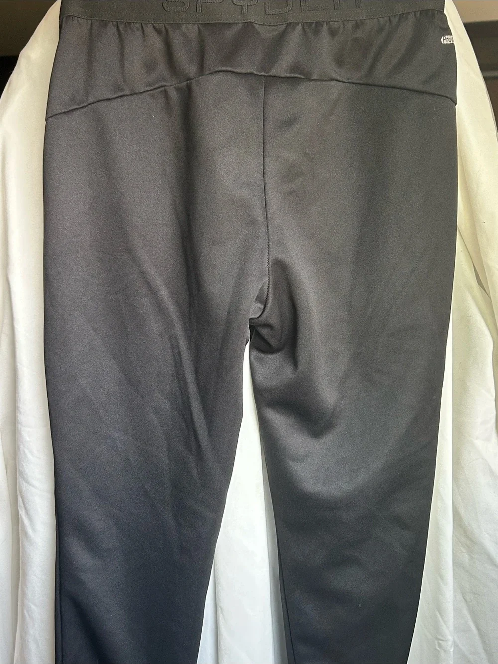 Spyder Black Jogger Sweatpants with Red Accent